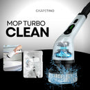 Mop Turbo Clean Carpetino - 9 BRINDES DE LIMPEZAS INCLUSO