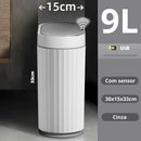 Lixeira com Sensor Automático Carpetino