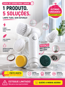 Escova Elétrica 5 em 1 para Limpeza