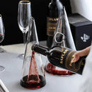 Decanter de Vinho Whisky Vidro Pirâmide Carpetino