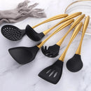 Conjunto de Utensílios de Cozinha de Silicone Antiaderente Carpetino