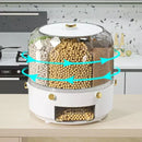 Dispensador Porta Alimentos e Cereais Giratório Carpetino