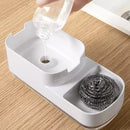Dispenser de Detergente e Porta Esponja Carpetino