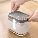 Dispenser de Detergente e Porta Esponja Carpetino