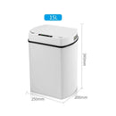 Lixeira para Banheiro e Cozinha Automática com Sensor Carpetino