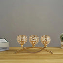 Castiçal de Cristal Carpetino