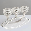 Castiçal de Cristal Carpetino