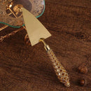 Conjunto Espátular Faca Dourada Carpetino