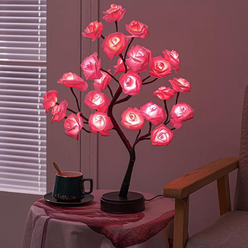 Árvore de Rosas LED Carpetino