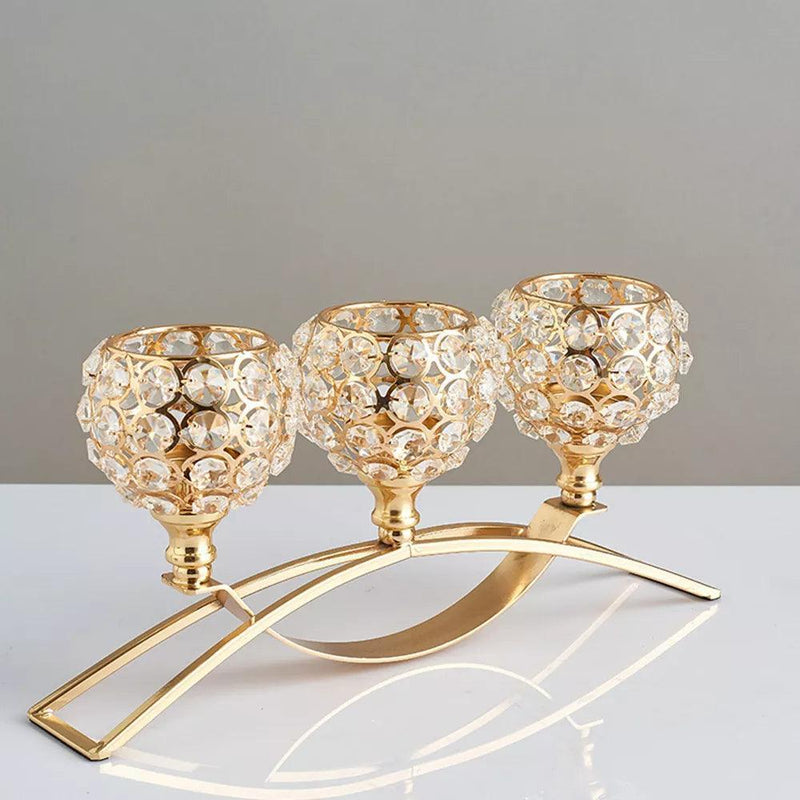 Castiçal de Cristal Carpetino