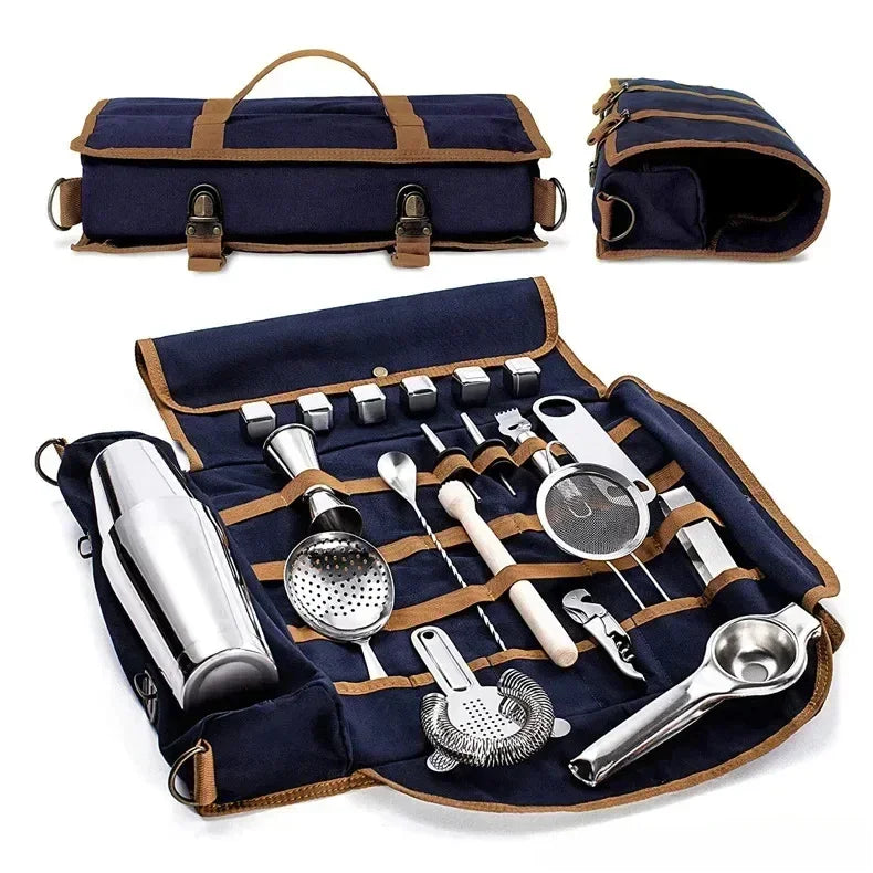Bolsa Profissional para Bartender em Lona (sem ferramentas)