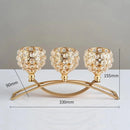 Castiçal de Cristal Carpetino