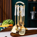Conjunto de Cozinha Dourado Carpetino