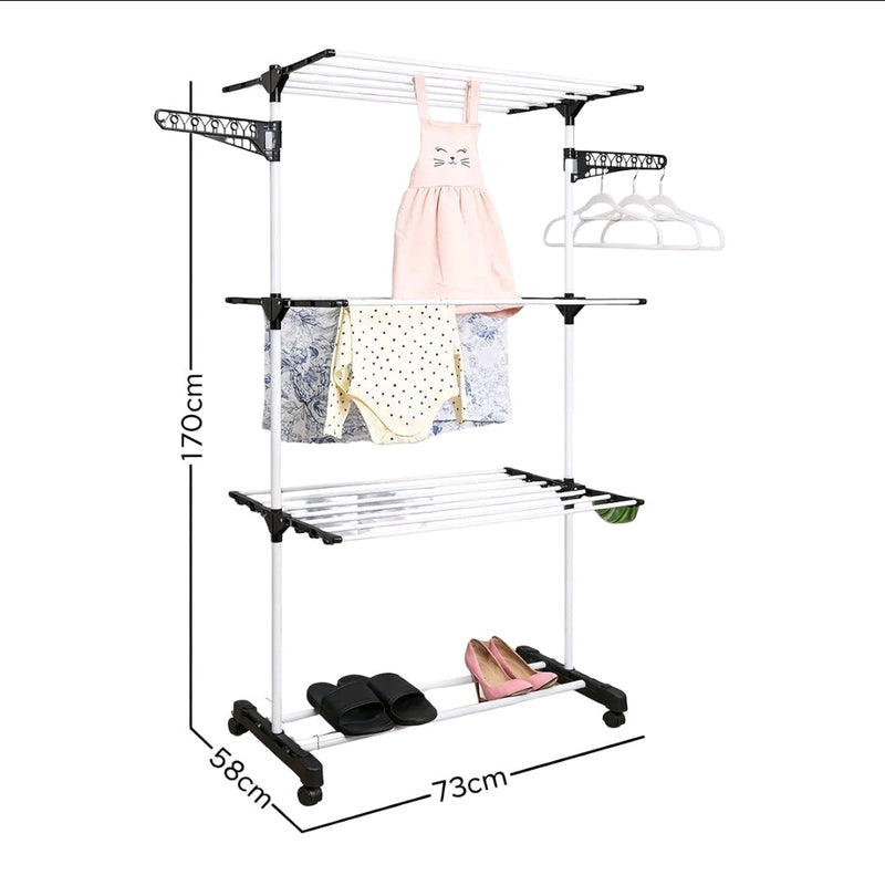 Zenith Trio - Varal Tower de 3 Andares