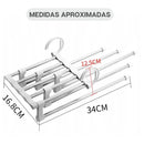 Kit 2 Cabides  Multiuso  5 em 1