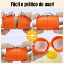 Quebrador de Casca de Ovo Prático Em Aço Inox