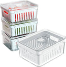 Kit 4 Organizadores de Geladeira