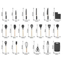 Kit de Cozinha 19 Peças de Silicone Premium