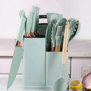 Kit de Cozinha 19 Peças de Silicone Premium