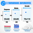 Kit Sacos a Vácuo Organizadores Smart Comfort (3 Medidas)