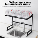 Escorredor de Louça Suspenso Autossustentável Modular 65cm