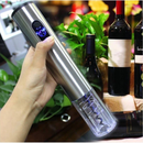 Kit Abridor de Vinho Elétrico Automático Inox 4 Peças