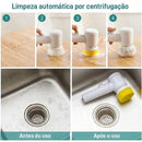 Escova Elétrica de Limpeza 5 em 1 - Carpetino