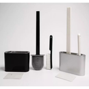 Kit Escova de Silicone para Vaso Sanitário 2 Em 1 Com Base e Mini Escova de Limpeza